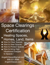 Space Clearings Certification